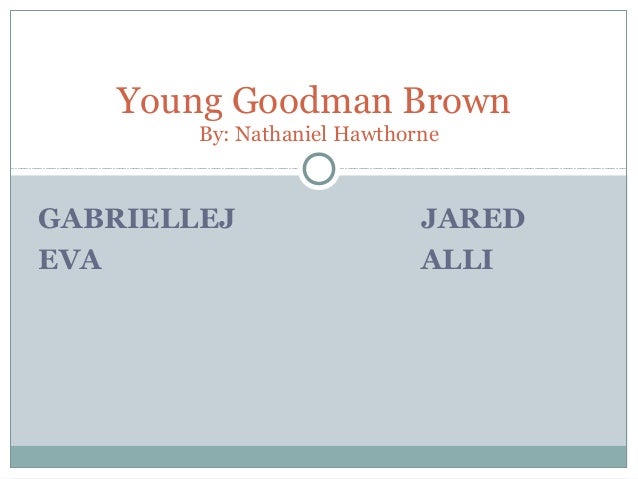 Реферат: Symbolism In Young Goodman Brown